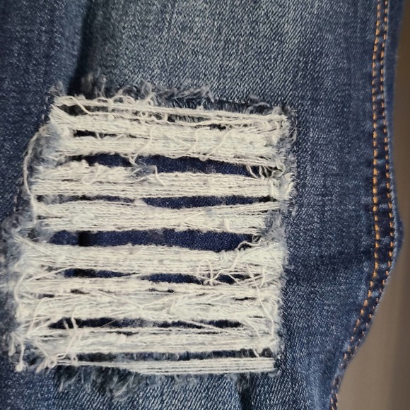 DL1961 Florence Instasculpt Buckley Distressed Skinny Jeans 2428 Women's Size 25 - Picture 7 of 16